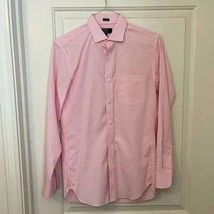 J. Crew Dress Shirt Pink Men’s Size Small 14-14.5